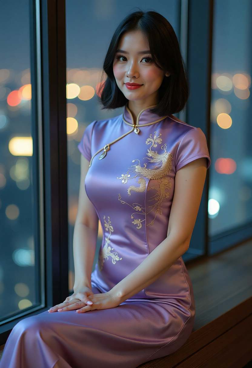 未关的窗帘海报
